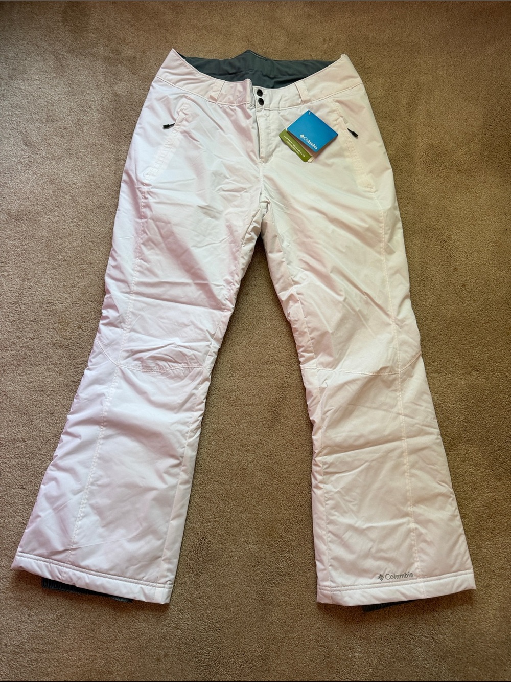Columbia Women’s White Flare Ski Pants